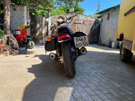 1988 Yamaha V-Max 1200, красный, 370000 рублей, вид 3