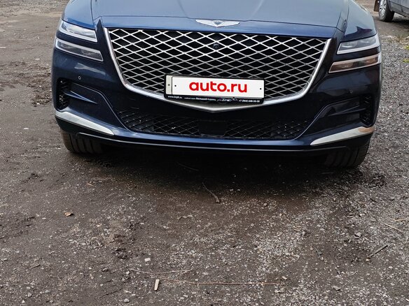 2021 Genesis GV80 I, синий - вид 2