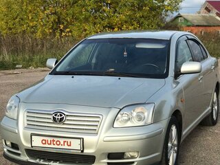 2004 Toyota Avensis II, серебристый, 730000 рублей, вид 2