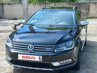 2012 Volkswagen Passat Alltrack B7, чёрный, 1490000 рублей, вид 1