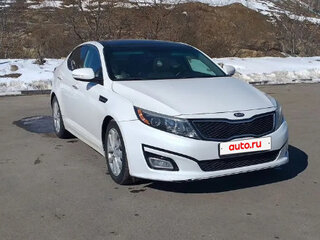 2013 Kia Optima III Рестайлинг, белый, 1250000 рублей, вид 4