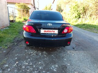 2009 Toyota Corolla X (E140, E150), чёрный, 750000 рублей, вид 4