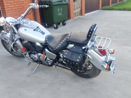 1998 Honda Shadow 750, серебристый, 450000 рублей, вид 3
