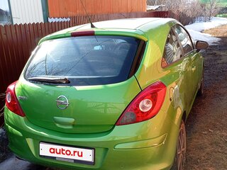 2011 Opel Corsa D Рестайлинг II, зелёный, 972000 рублей, вид 3