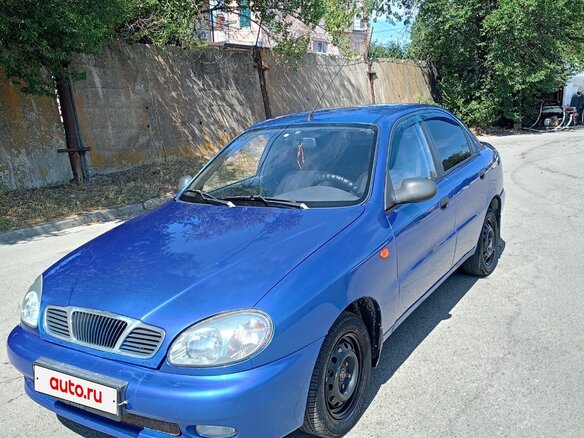 2008 Daewoo Lanos, синий