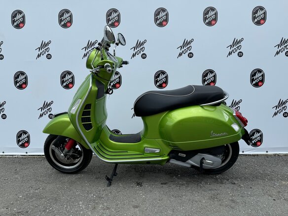 2019 Vespa GTS 150, зелёный, 390000 рублей - вид 2