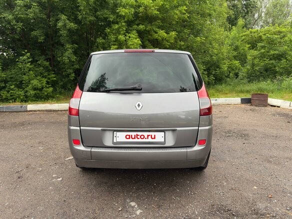 2008 Renault Scenic Grand II Рестайлинг, серый, 799900 рублей - вид 5