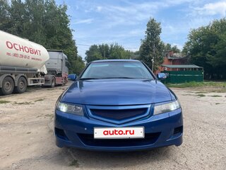 2007 Honda Accord VII Рестайлинг, синий, 750000 рублей, вид 2