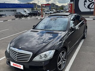 2011 Mercedes-Benz S-Класс 500 Long V (W221) Рестайлинг, чёрный, 2450000 рублей, вид 2