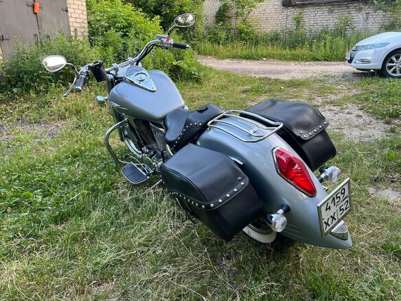 2005 Honda VTX 1300, серебристый, 650000 рублей - вид 14