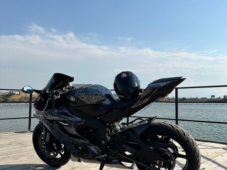 2020 Yamaha YZF-R6, чёрный, 1930000 рублей, вид 4