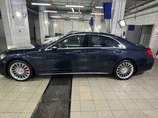 2014 Mercedes-Benz S-Класс 500 Long VI (W222, C217), чёрный, 4500000 рублей, вид 3