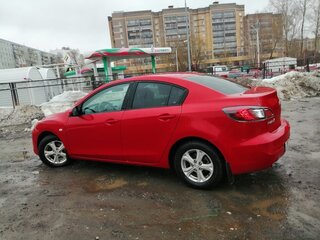 2012 Mazda 3 II (BL) Рестайлинг, красный, 1000000 рублей, вид 3