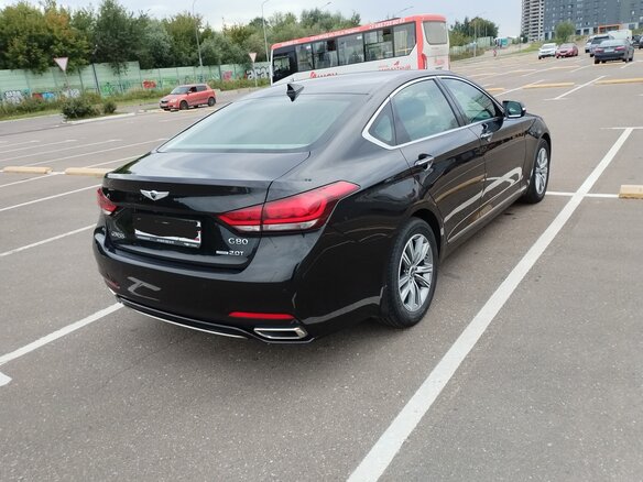 2018 Genesis G80 I, чёрный, 3050000 рублей - вид 2
