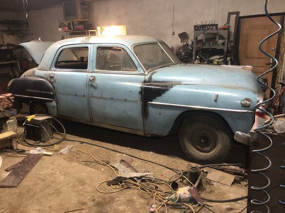 1951 Plymouth Cranbrook, синий, 750000 рублей - вид 2