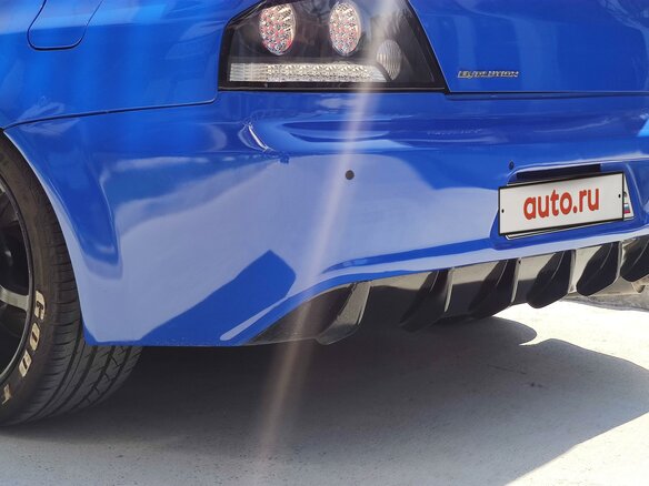 2004 Mitsubishi Lancer Evolution VIII, синий - вид 3