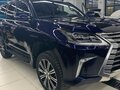 2017 Lexus LX 570 III Рестайлинг 2, синий, 10000000 рублей - вид 3