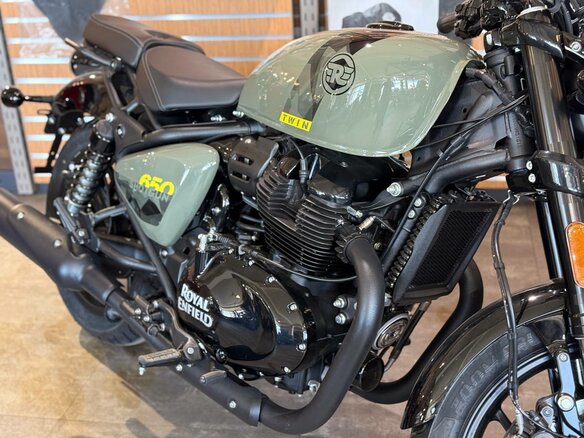 2026 Royal Enfield Shotgun, зелёный, 732000 рублей - вид 8