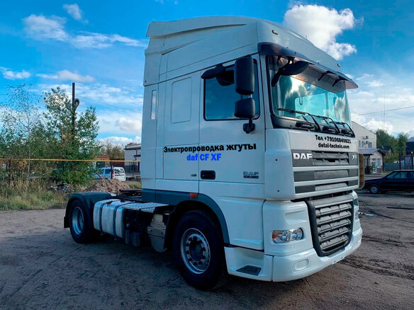2009 DAF XF 105, белый, 1500000 рублей - вид 1