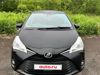 2019 Toyota Vitz III (XP130) Рестайлинг 2, чёрный, 1150000 рублей, вид 3