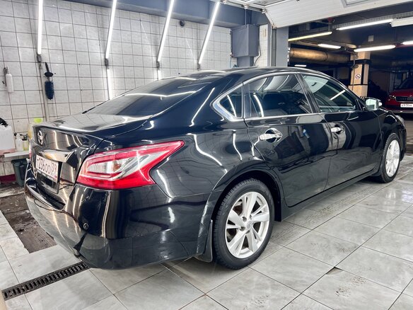 2015 Nissan Teana III (L33), чёрный, 1050000 рублей - вид 5