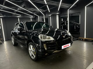 2008 Porsche Cayenne S I Рестайлинг (957), чёрный, 990000 рублей, вид 5