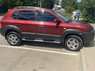 2005 Hyundai Tucson I, пурпурный, 980000 рублей, вид 4