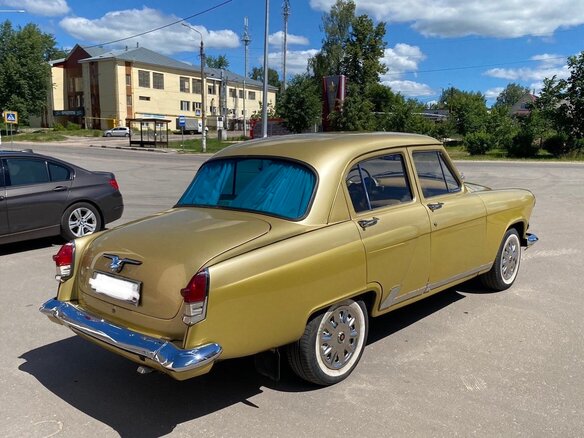 1966 ГАЗ 21 «Волга» 21Р, золотистый, 7000000 рублей - вид 4
