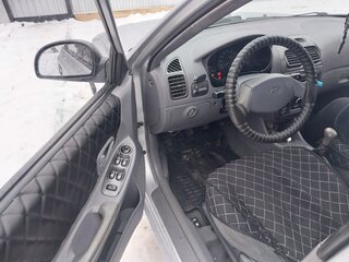 2006 Hyundai Accent ТагАЗ II, серебристый, 350000 рублей, вид 4