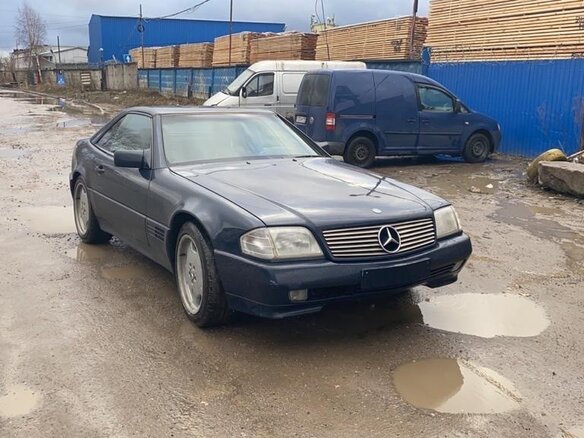 1992 Mercedes-Benz SL-Класс 300 IV (R129), синий, 1599000 рублей - вид 8