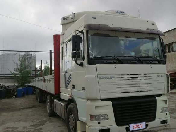 2000 DAF 95XF, белый, 2000000 рублей