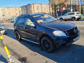 2009 Mercedes-Benz M-Класс 320 II (W164) Рестайлинг, синий, 1000000 рублей, вид 1