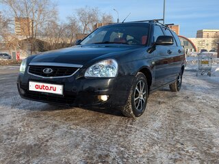 2013 Lada (ВАЗ) Priora I, чёрный, 320000 рублей, вид 1