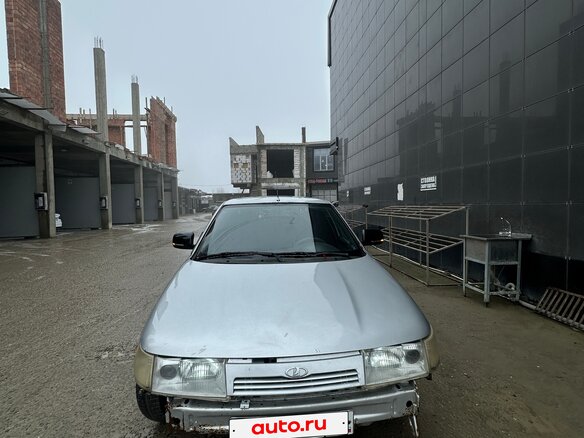 2007 Lada (ВАЗ) 2110, серебристый, 150000 рублей
