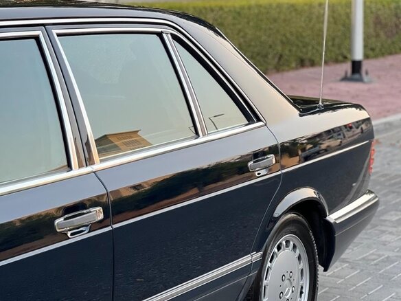 1989 Mercedes-Benz S-Класс 560 II (W126) Рестайлинг, синий, 7000000 рублей - вид 10