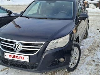 2008 Volkswagen Tiguan I, чёрный, 895000 рублей, вид 3