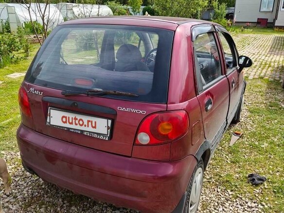 2009 Daewoo Matiz I Рестайлинг, пурпурный, 150000 рублей - вид 2