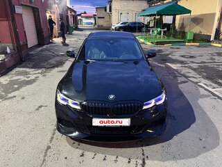 2019 BMW 3 серии 330i xDrive VII (G2x), чёрный, 3500000 рублей, вид 5
