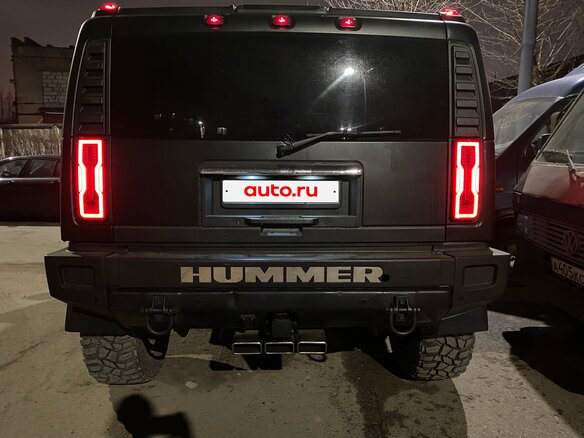 2004 Hummer H2 I, чёрный, 2000000 рублей - вид 4