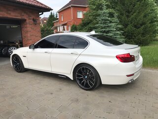 2016 BMW 5 серии 530d xDrive VI (F10/F11/F07) Рестайлинг, белый, 3100000 рублей, вид 3