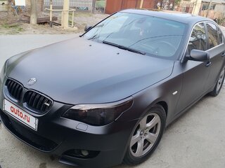 2007 BMW 5 серии 535i V (E60/E61) Рестайлинг, чёрный, 950000 рублей, вид 2