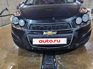 2014 Chevrolet Aveo II, чёрный, 510000 рублей, вид 2