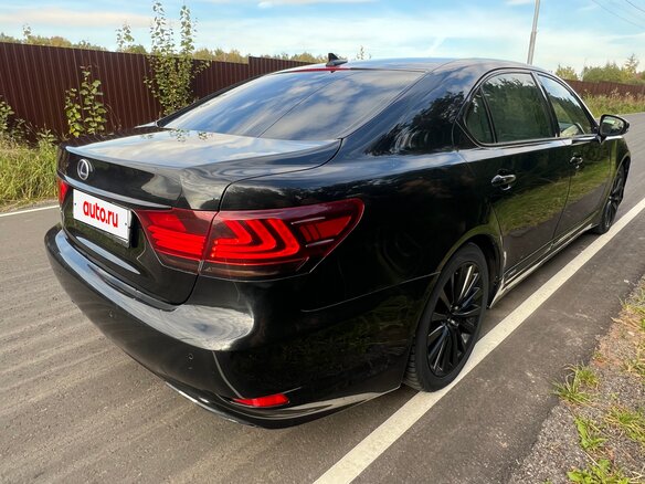 2012 Lexus LS Long 600h L IV Рестайлинг 2, чёрный, 1550000 рублей - вид 6