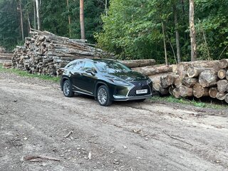 2020 Lexus RX 450h IV Рестайлинг, зелёный, 6838693 рублей, вид 4