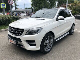 2014 Mercedes-Benz M-Класс 400 III (W166), белый, 5580000 рублей, вид 2