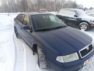 2007 Skoda Octavia I (A4) Рестайлинг, синий, 800000 рублей, вид 2