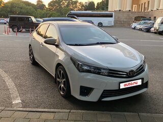 2014 Toyota Corolla XI (E160, E170, E180), белый, 1000000 рублей, вид 2