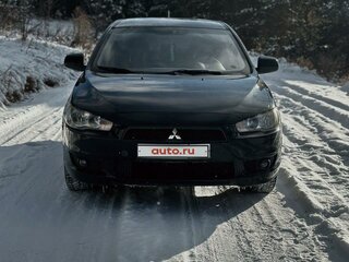 2008 Mitsubishi Lancer X, чёрный, 655000 рублей, вид 4