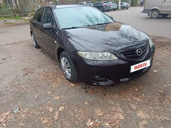 2007 Mazda 6 I (GG) Рестайлинг, пурпурный, 550000 рублей