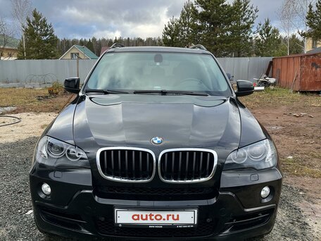 2009 BMW X5 35d II (E70), чёрный, 1850000 рублей, вид 3